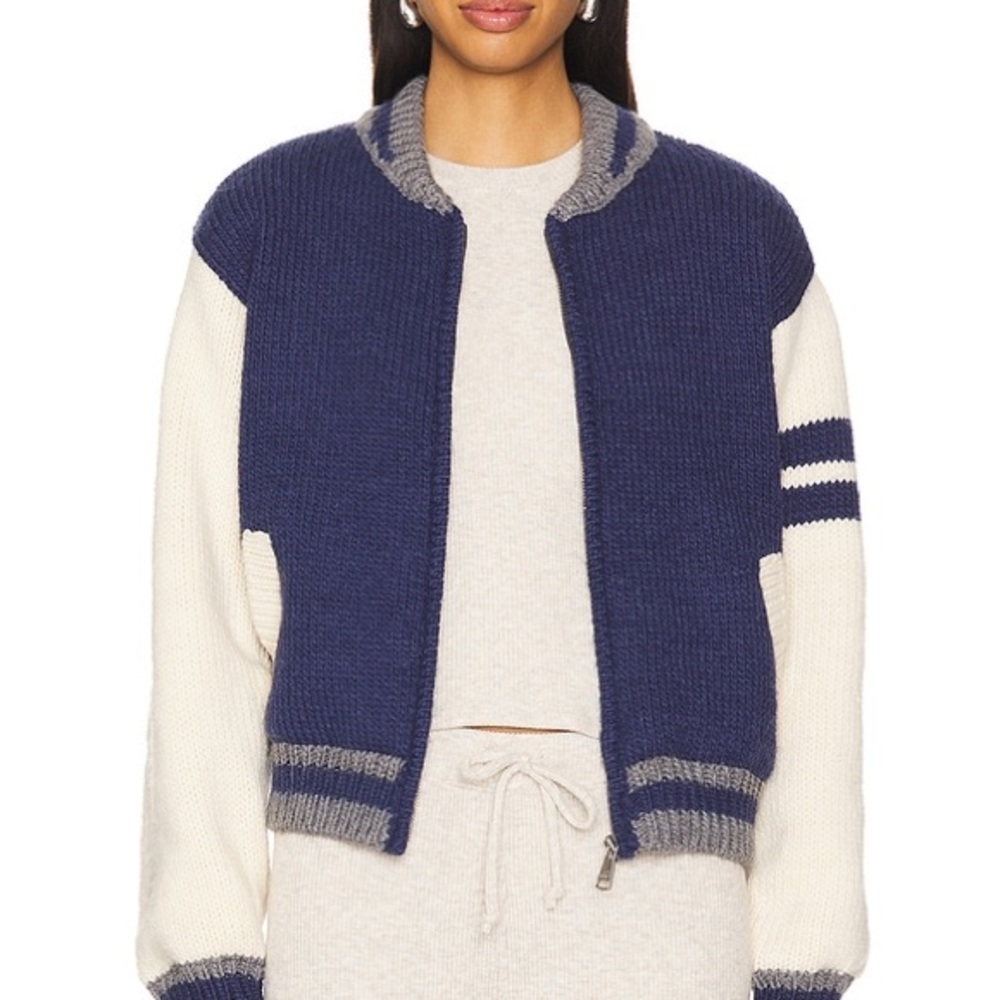 STEVE MADDEN Fernando Jacket in Maritime Blue